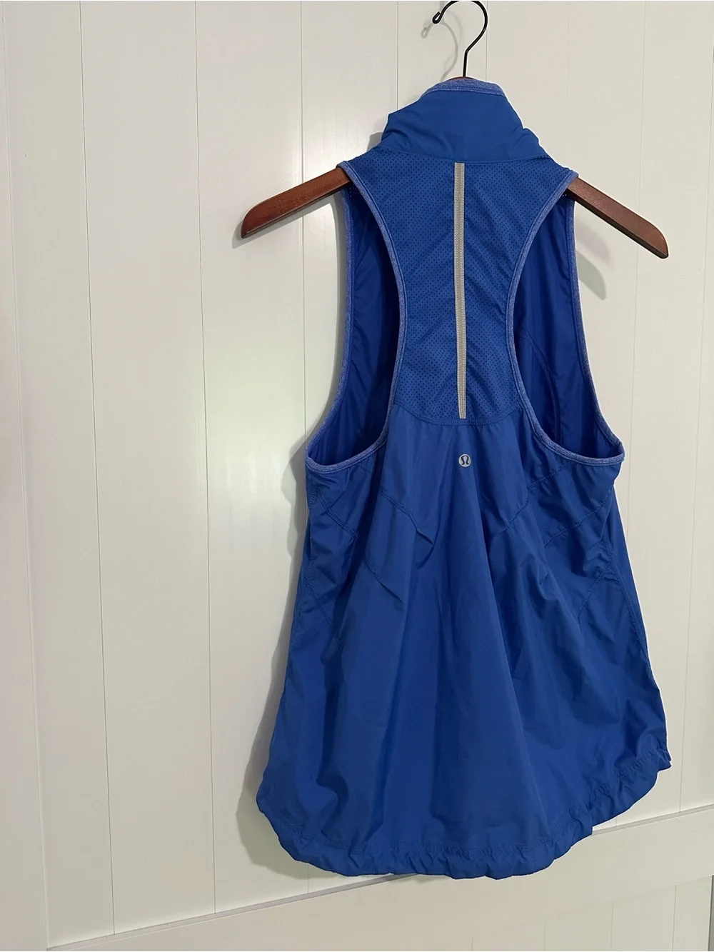 lululemon athletica Royal Blue Sleeveless Zip Vest